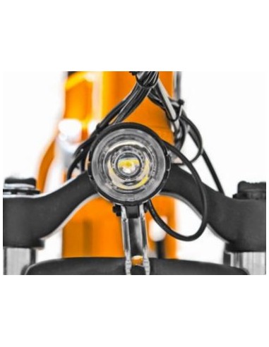 BICICLETTA CON PEDALATA ASSISTITA ORANGE