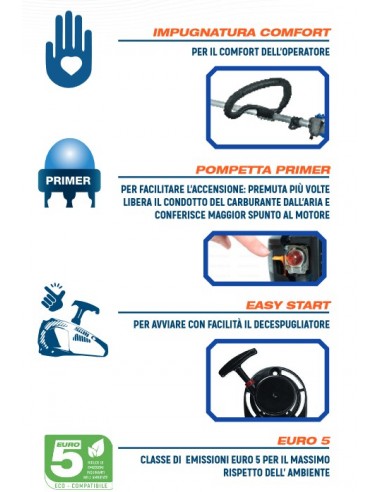 DECESPUGLIATORE 4IN1 42CC 1.7HP