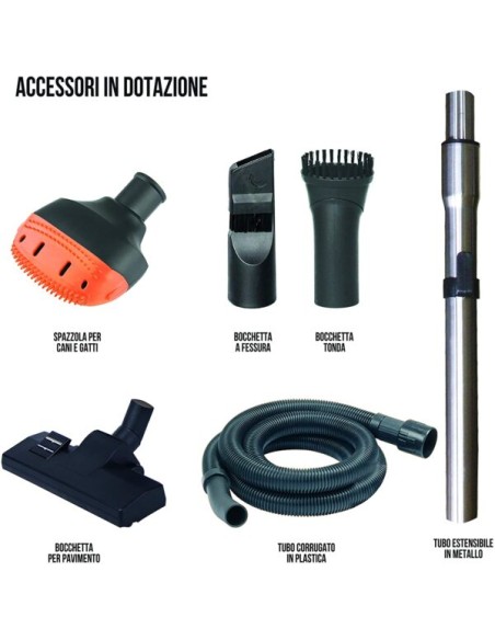 ASPIRAPOLVERE SILENZIATO EOLO