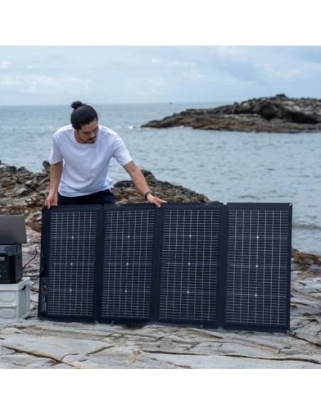 Pannello solare portatile bifacciale da 220 W