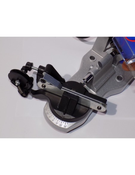 Affila/mola per catene motosega angolo regolabile