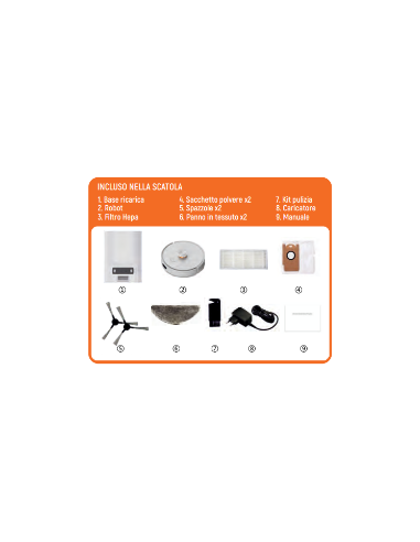 ROBOT ASPIRAPOLVERE VINCO CON...