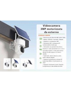 Videocamera 3MP motorizzata... 2